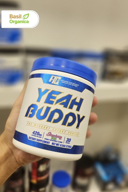 مسحوق طاقة ما قبل التمرين "Yeah Buddy" من Ronnie Coleman Signature Series. 