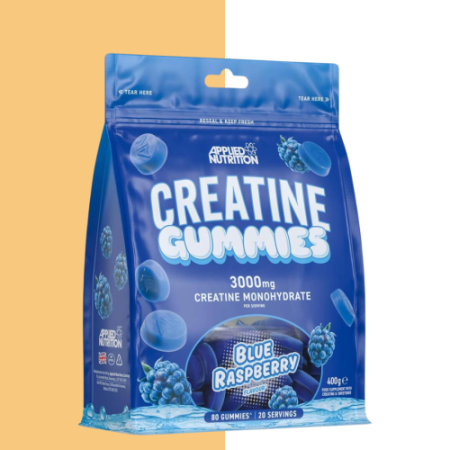 كيرياتين جامي "Applied Nutrition Creatine Gummies" بنكهة التوت الأزرق