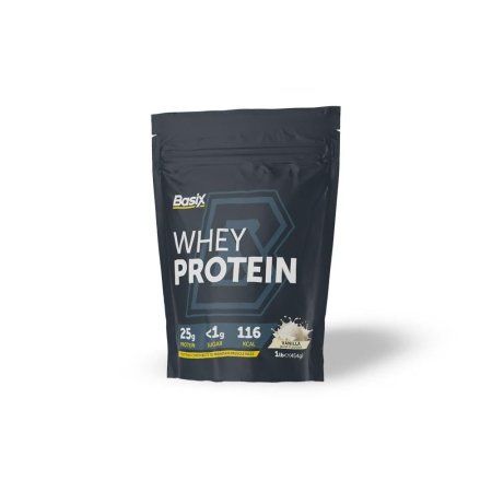 واي بروتين باسيكس Basix Whey Protein متوفر بنكهة الشوكولاتة و بنكهة الفانيلا