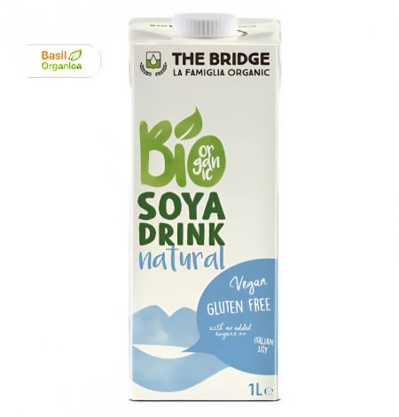 حليب الصويا العضوي الطبيعي (The Bridge). 