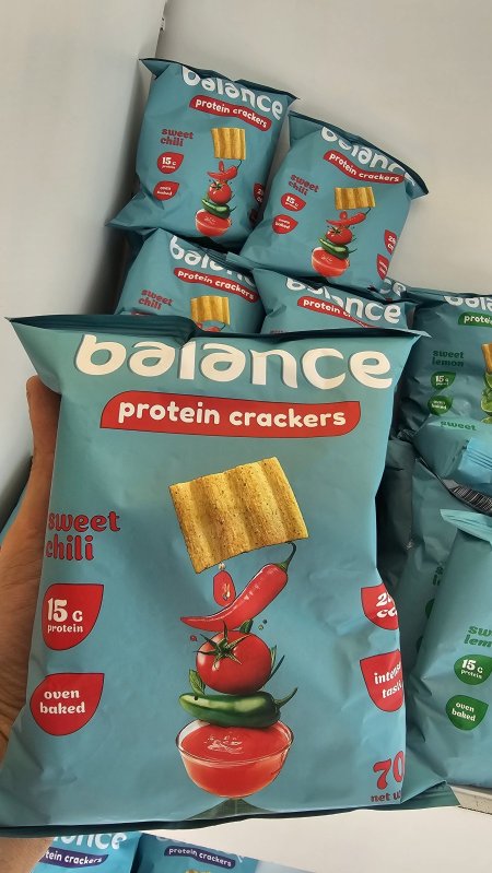 Balance Protein crackers بنكهة السويت شيلي