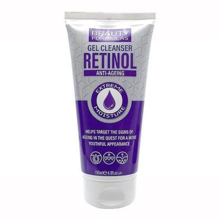 غسول جل الريتينول المضاد للشيخوخة من بيوتي فورميولاز (Beauty Formulas Retinol Anti-Ageing Gel Cleanser) بحجم 150 مل. 