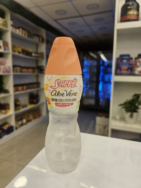 مشروب سابيه ألوفيرا بنكهة الخوخ. 