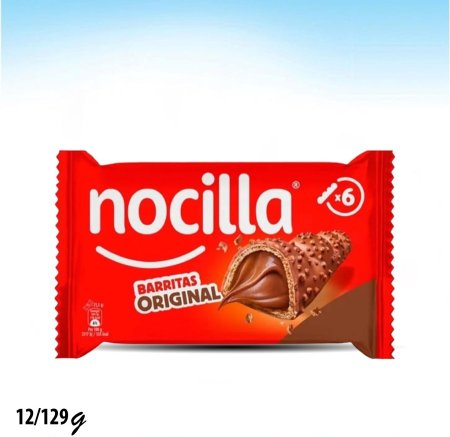 نوسيلا باريتاس أصابع شوكولاتة مغطاة بكريمة الحليب و الكاكاو